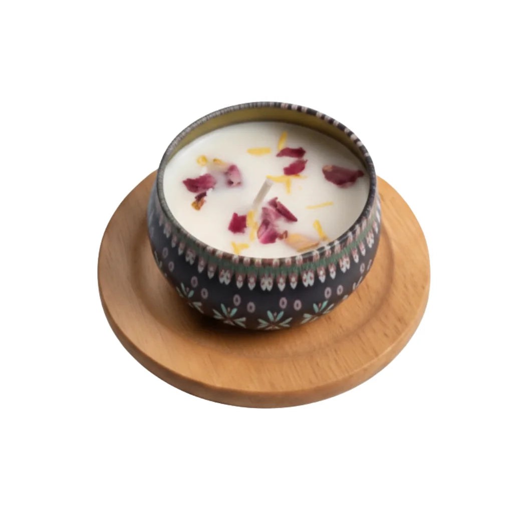 Bougie Naturelle Jacinthe disponible chez Mon Carillon