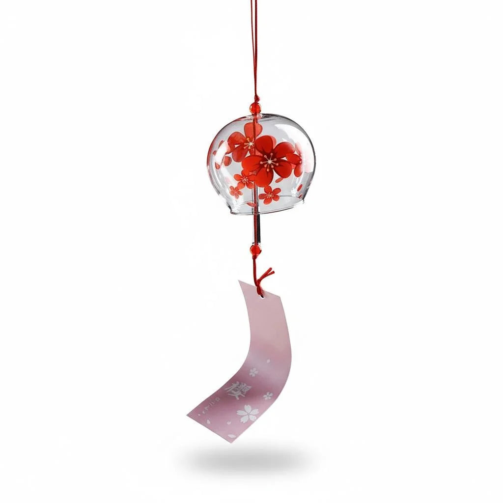 Carillon à Vent Japonais Fleur d'Osaka disponible chez Mon Carillon