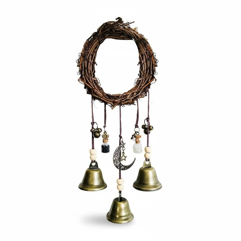 Carillon Ancien en Bois Bois Flotté 3 Cloches disponible chez Mon Carillon