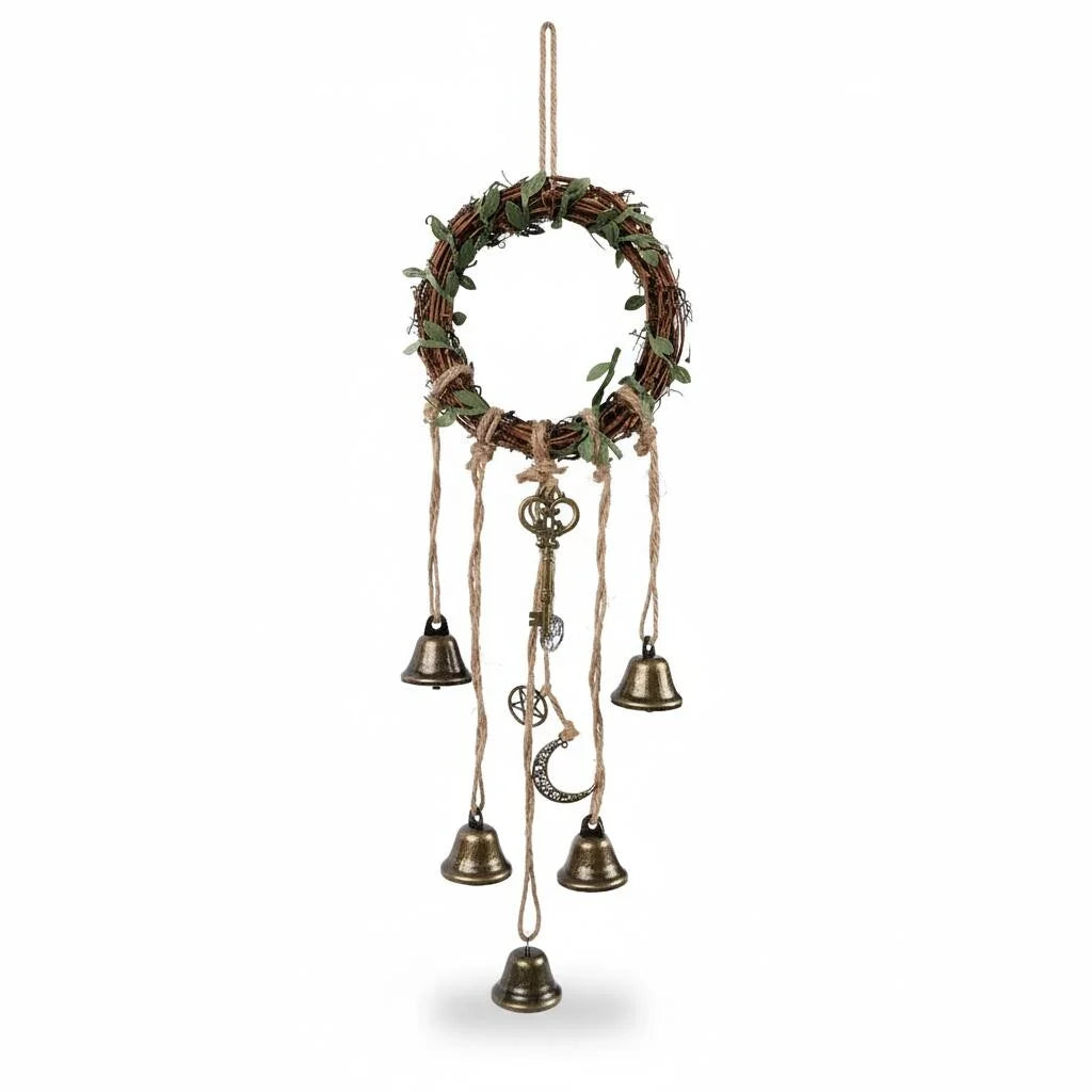 Carillon Ancien en Bois Bois Flotté 5 Cloches disponible chez Mon Carillon