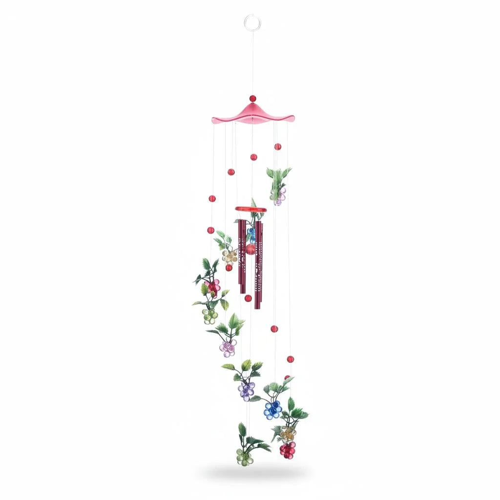 Carillon Ange Rose Printanière disponible chez Mon Carillon