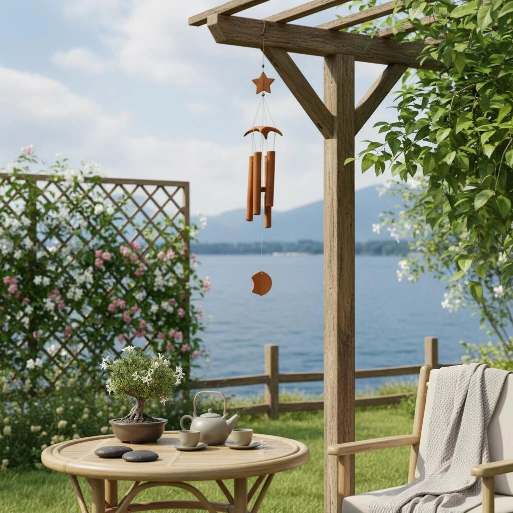 Carillon Feng Shui Bambou disponible chez Mon Carillon