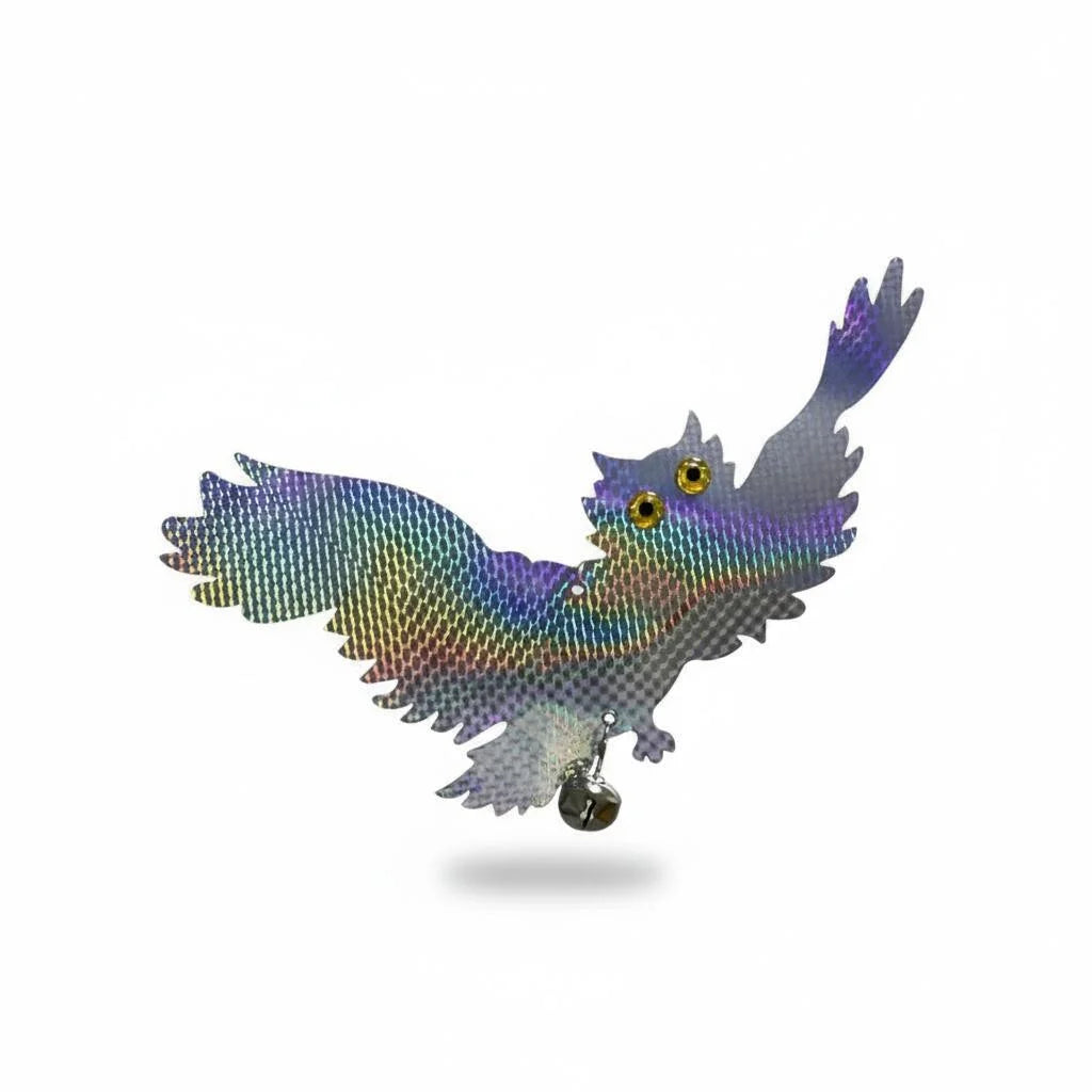 Carillon pour Faire Fuir les Oiseaux Hiboux Volant disponible chez Mon Carillon