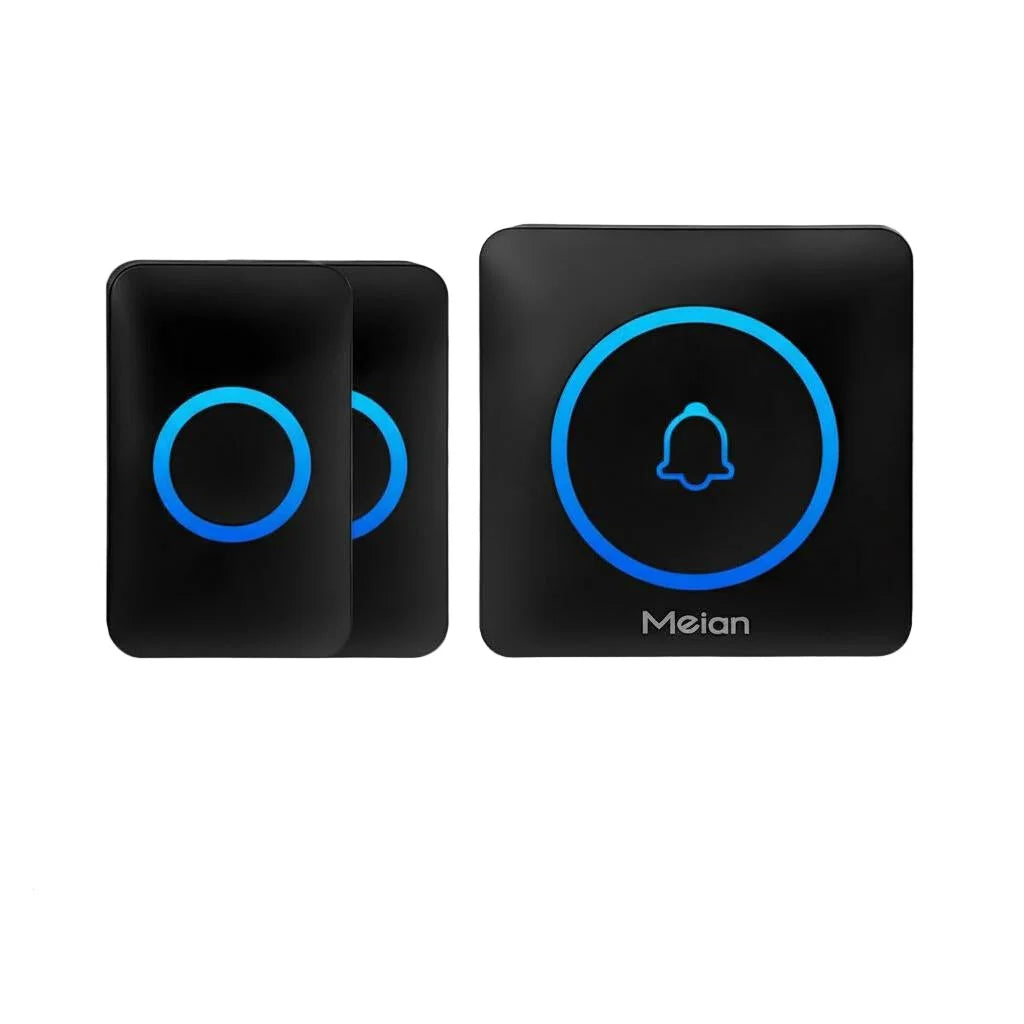 Carillon sans Fil Design 2 Boutons - 1 Receveur Noix Onyx disponible chez Mon Carillon