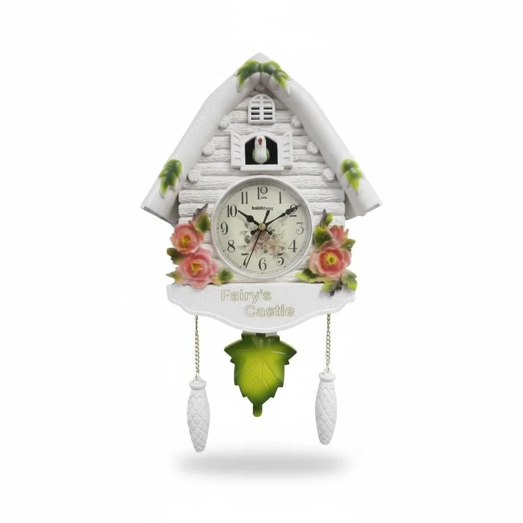 Horloge Carillon Mécanique Fleurs d'automne disponible chez Mon Carillon