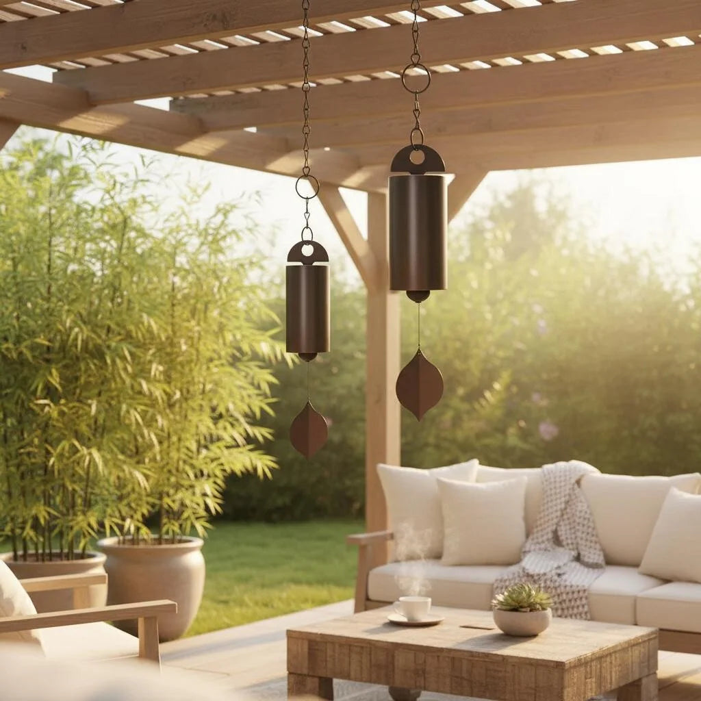 Lot de 2 Carillons à Vent Feng Shui disponible chez Mon Carillon