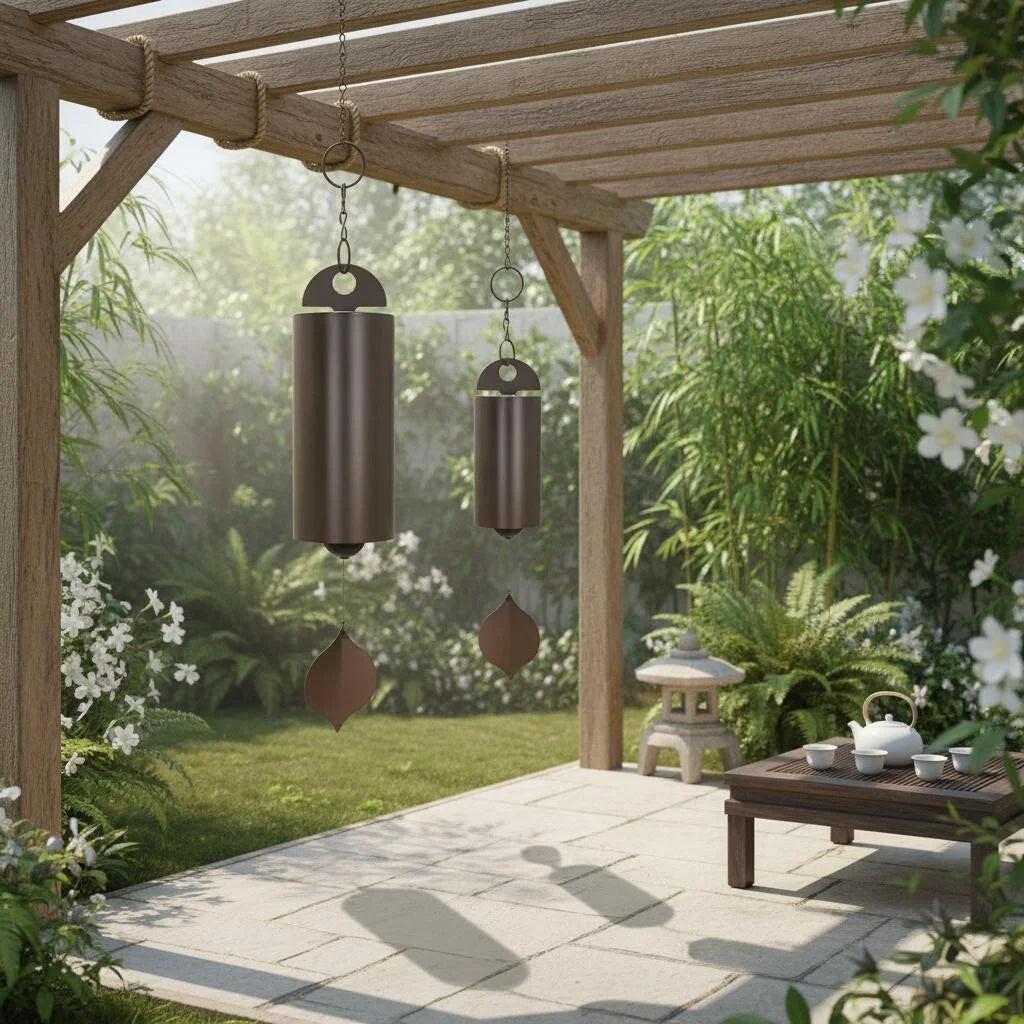 Lot de 2 Carillons à Vent Feng Shui disponible chez Mon Carillon