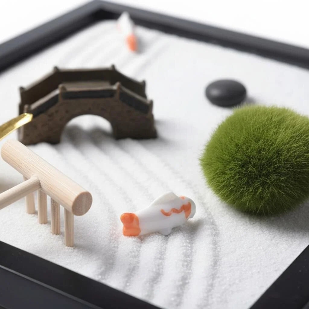 Petit Jardin Zen Miniature disponible chez Mon Carillon