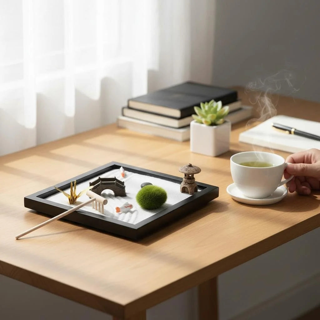 Petit Jardin Zen Miniature disponible chez Mon Carillon